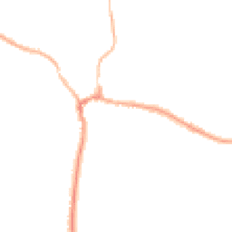 Night-time road noise heatmap for RG8 7GB