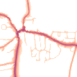 Daytime road noise heatmap for RG8 7HD