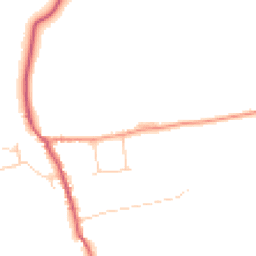Daytime road noise heatmap for RG8 7HL
