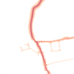 Daytime road noise heatmap for RG8 7HQ