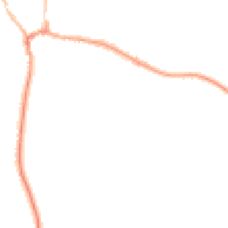 Night-time road noise heatmap for RG8 7LG