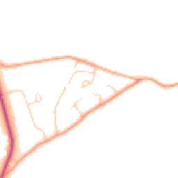 Daytime road noise heatmap for RG8 7PX