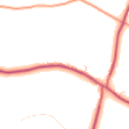 Daytime road noise heatmap for RG8 7QG