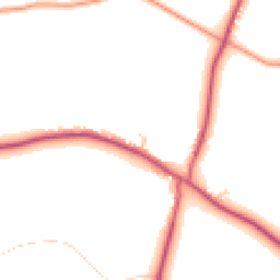 Daytime road noise heatmap for RG8 7QH