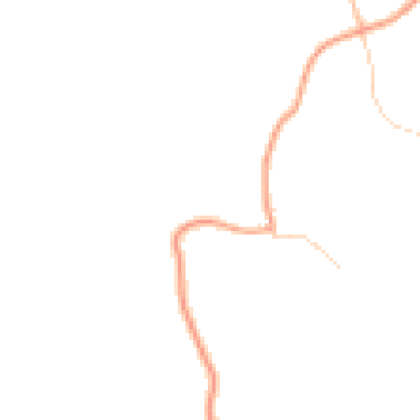 Daytime road noise heatmap for RG8 7RF