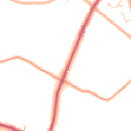 Daytime road noise heatmap for RG8 7SN