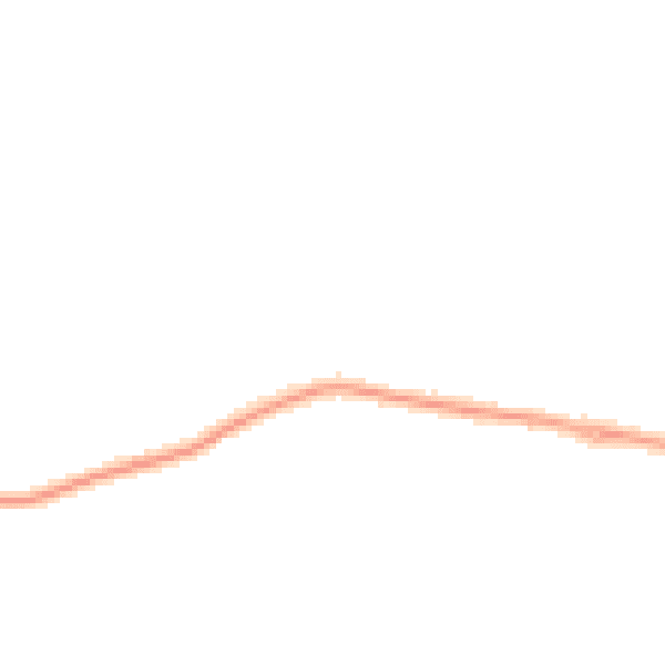 Night-time road noise heatmap for RG8 8DJ