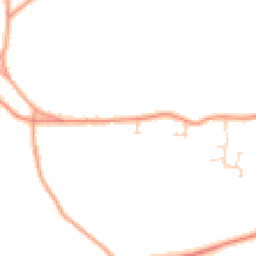 Daytime road noise heatmap for RG8 8LN