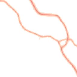Daytime road noise heatmap for RG8 8RP