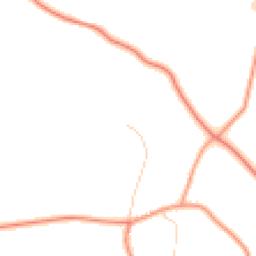 Daytime road noise heatmap for RG8 8RX