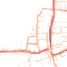 Daytime road noise heatmap for RG8 9BE