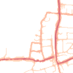 Daytime road noise heatmap for RG8 9BS
