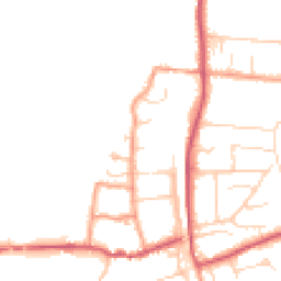 Daytime road noise heatmap for RG8 9BZ