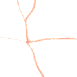 Night-time road noise heatmap for RG8 9JE