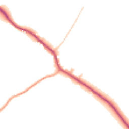 Daytime road noise heatmap for RG8 9NL