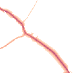 Daytime road noise heatmap for RG8 9NQ