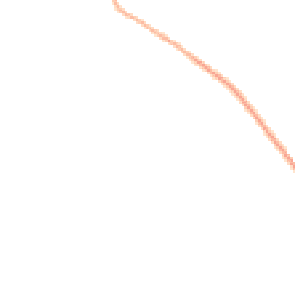Night-time road noise heatmap for RG8 9NR