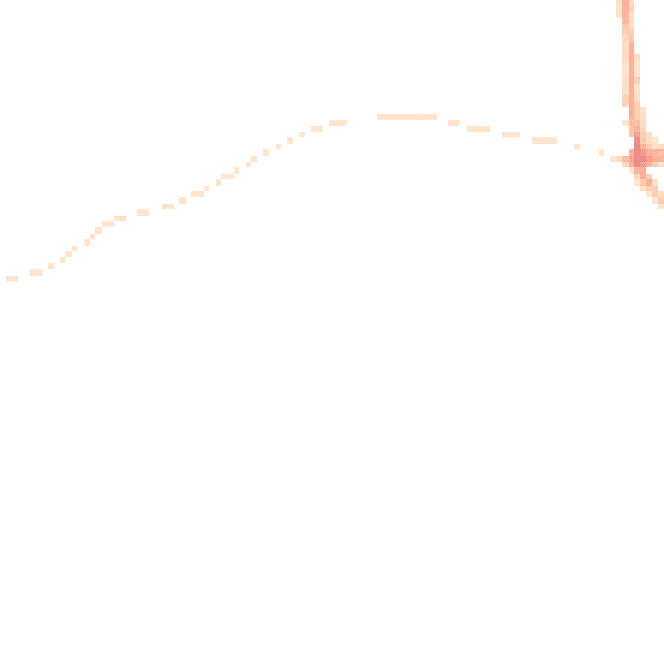 Night-time road noise heatmap for RG8 9QS