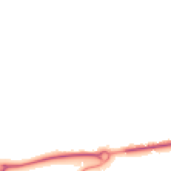 Night-time road noise heatmap for RH10 3QP