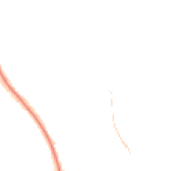 Night-time road noise heatmap for RH10 4HX