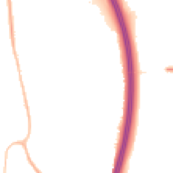 Night-time road noise heatmap for RH10 7GP