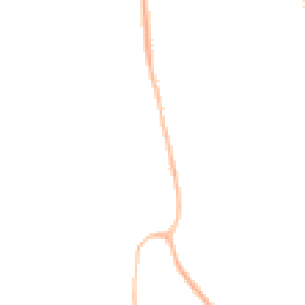 Night-time road noise heatmap for RH10 7RL