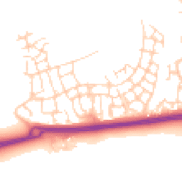 Daytime road noise heatmap for RH12 0AW