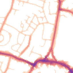 Daytime road noise heatmap for RH12 2BX