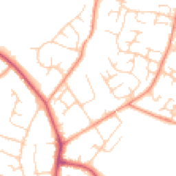 Daytime road noise heatmap for RH12 2LG