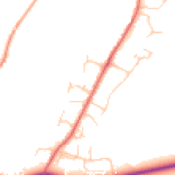 Daytime road noise heatmap for RH12 3DQ