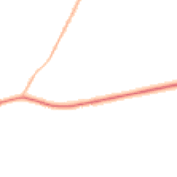 Night-time road noise heatmap for RH12 3HG