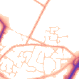 Daytime road noise heatmap for RH12 3JX