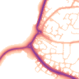Daytime road noise heatmap for RH12 3PL