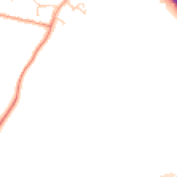 Daytime road noise heatmap for RH12 3QF
