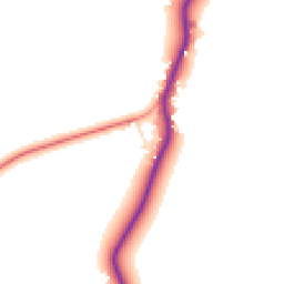 Daytime road noise heatmap for RH12 3SY