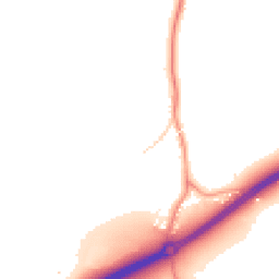Daytime road noise heatmap for RH12 4AA