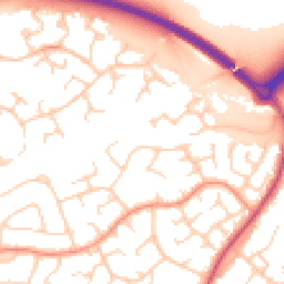 Daytime road noise heatmap for RH12 4LJ