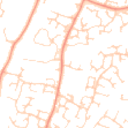 Daytime road noise heatmap for RH12 5PJ