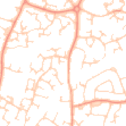Daytime road noise heatmap for RH12 5RU