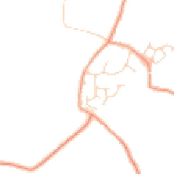 Daytime road noise heatmap for RH13 0UW