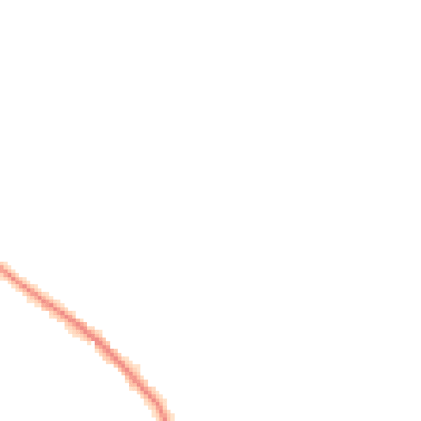 Night-time road noise heatmap for RH13 6JS
