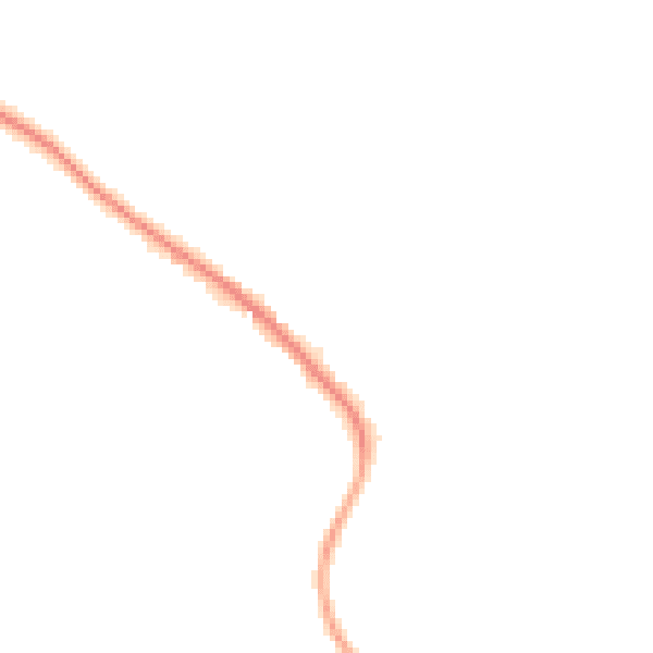 Night-time road noise heatmap for RH13 6JZ