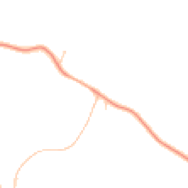 Daytime road noise heatmap for RH13 6PG