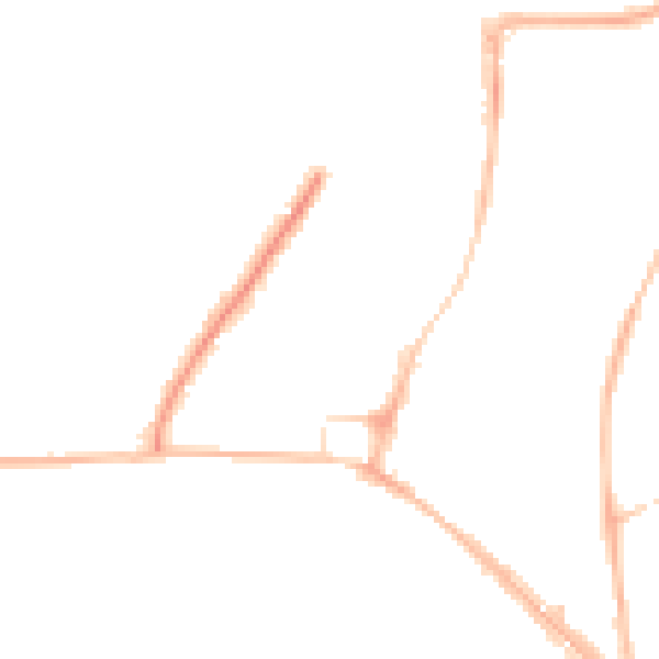 Night-time road noise heatmap for RH16 1BJ