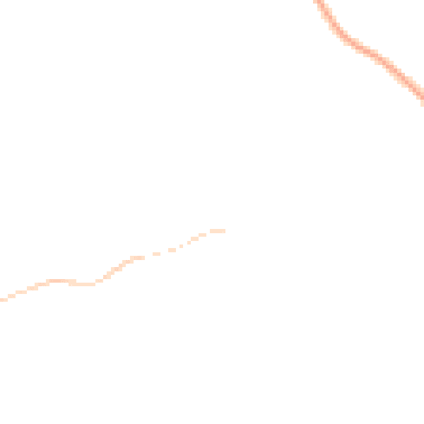 Night-time road noise heatmap for RH16 2SS