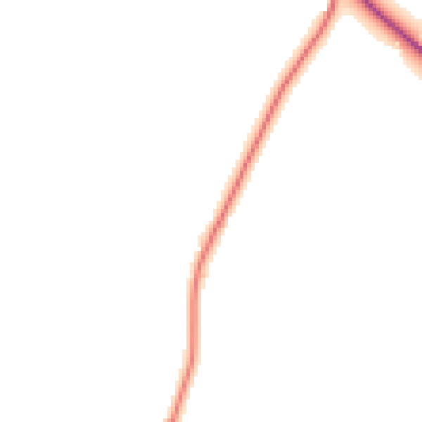 Daytime road noise heatmap for RH17 5AJ
