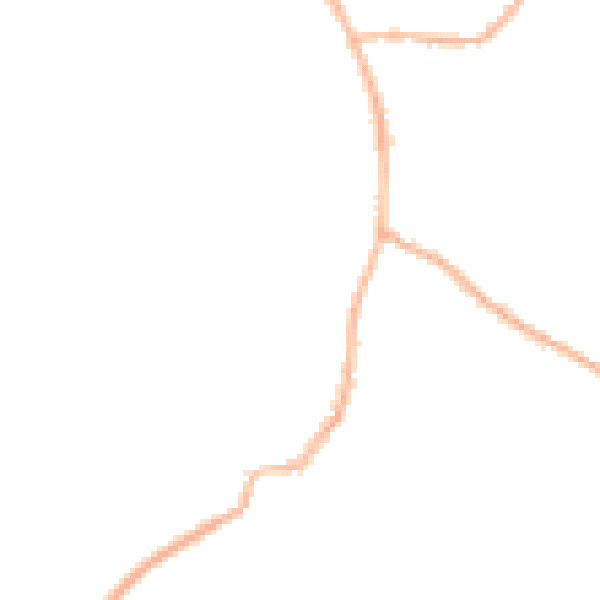 Night-time road noise heatmap for RH17 5AT