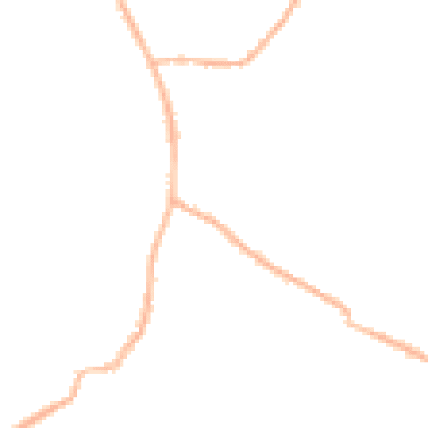 Night-time road noise heatmap for RH17 5BL