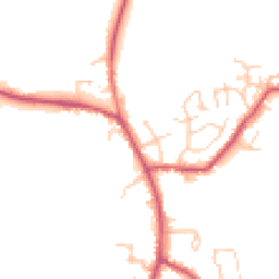 Daytime road noise heatmap for RH17 5BX