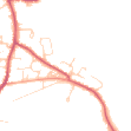 Daytime road noise heatmap for RH17 5GN